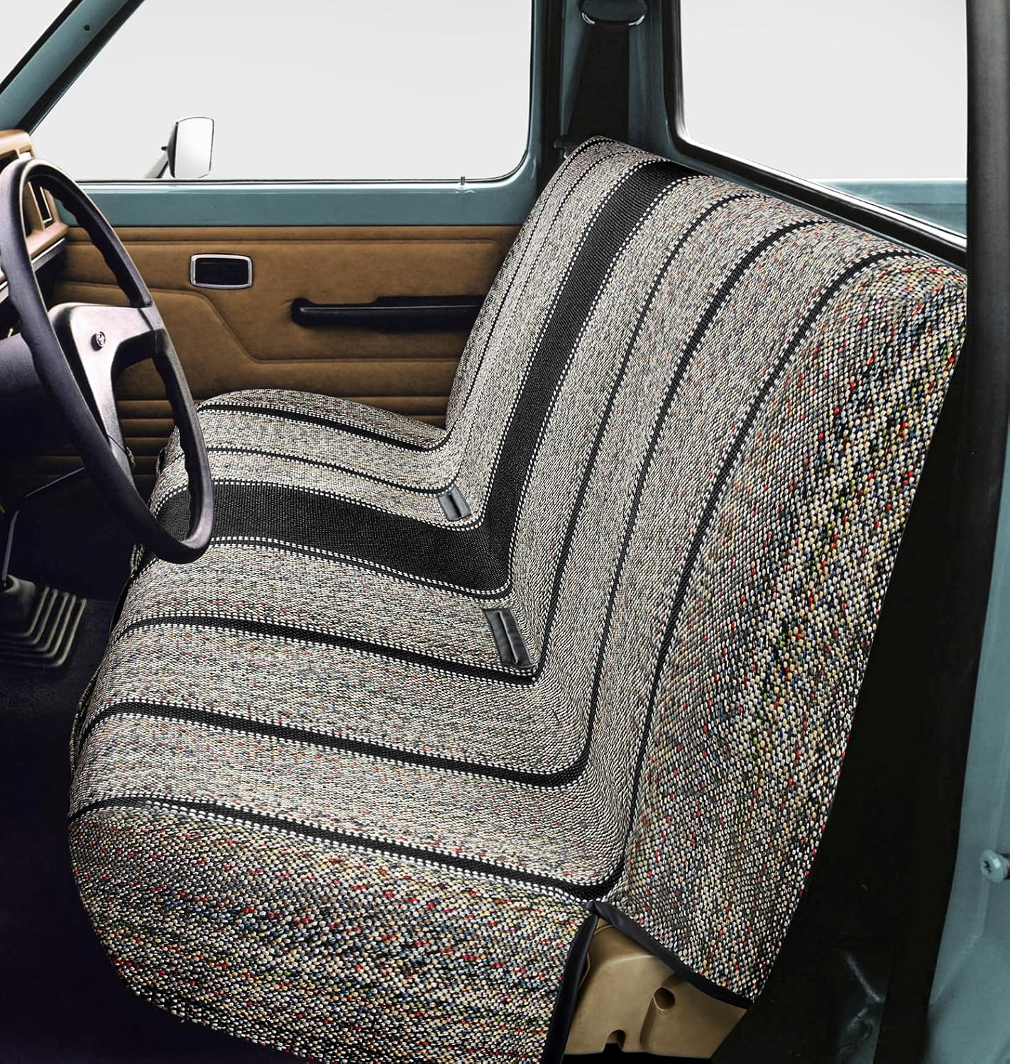 FREMONT AUTO Baja Saddle Car Seat Covers for Trucks & SUVs