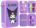 Hello Kitty Pencil Case with Kawaii Art Supplies for Kids