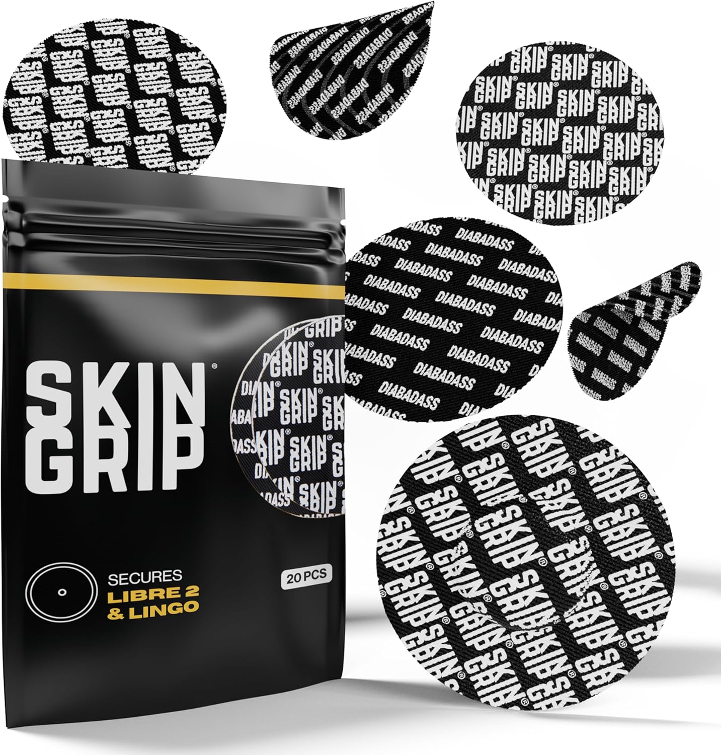 Skin Grip Freestyle Libre 2 Sensor Covers for Active Lifestyles