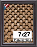 Coffee Brown 7x27 Picture Frame.75 in Wide - Dark Brown Wall Decor