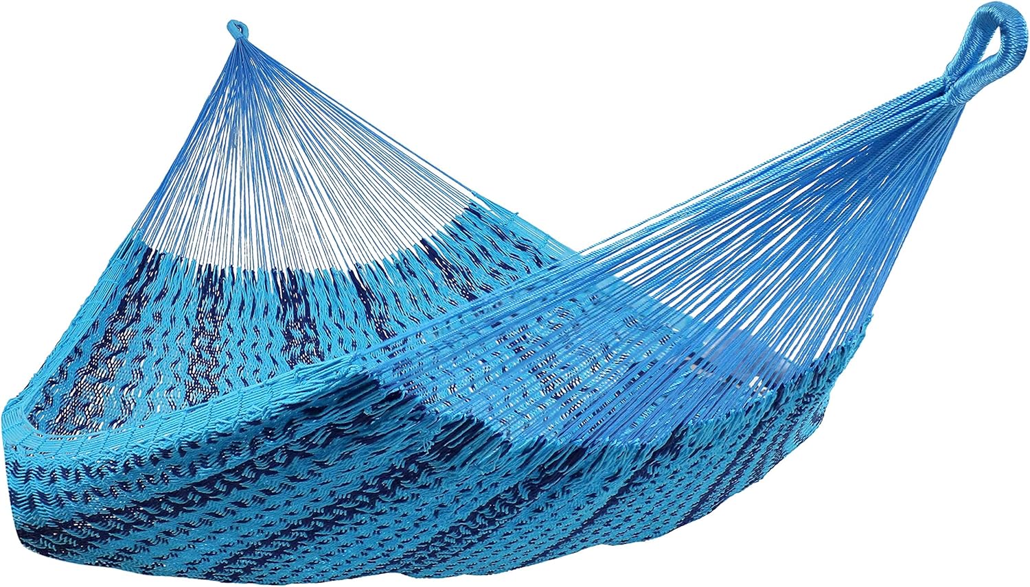 Sunnydaze Handwoven XXL Thick Cord Mayan Double Hammock Comfort