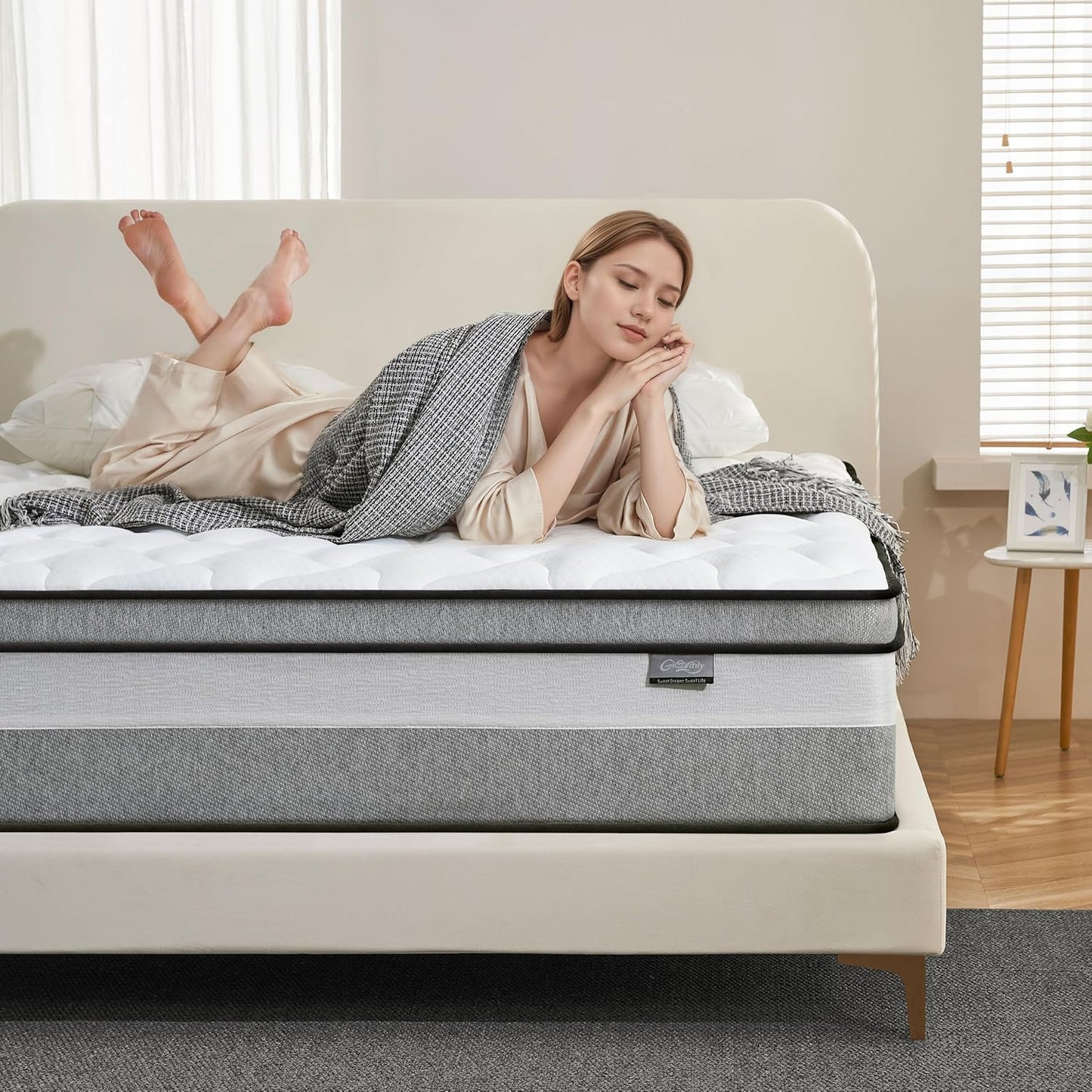 King Mattress with Cooling Gel Memory Foam for Ultimate Comfort