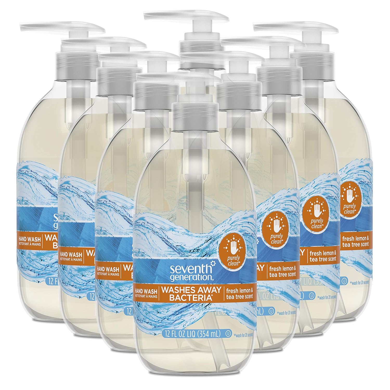 Seventh Generation Purely Clean Hand Wash Soap for Fresh Hands