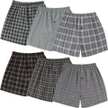 BAMBOO COOL Men's Woven Boxer Shorts, Classic Relaxed Fit - Breathable