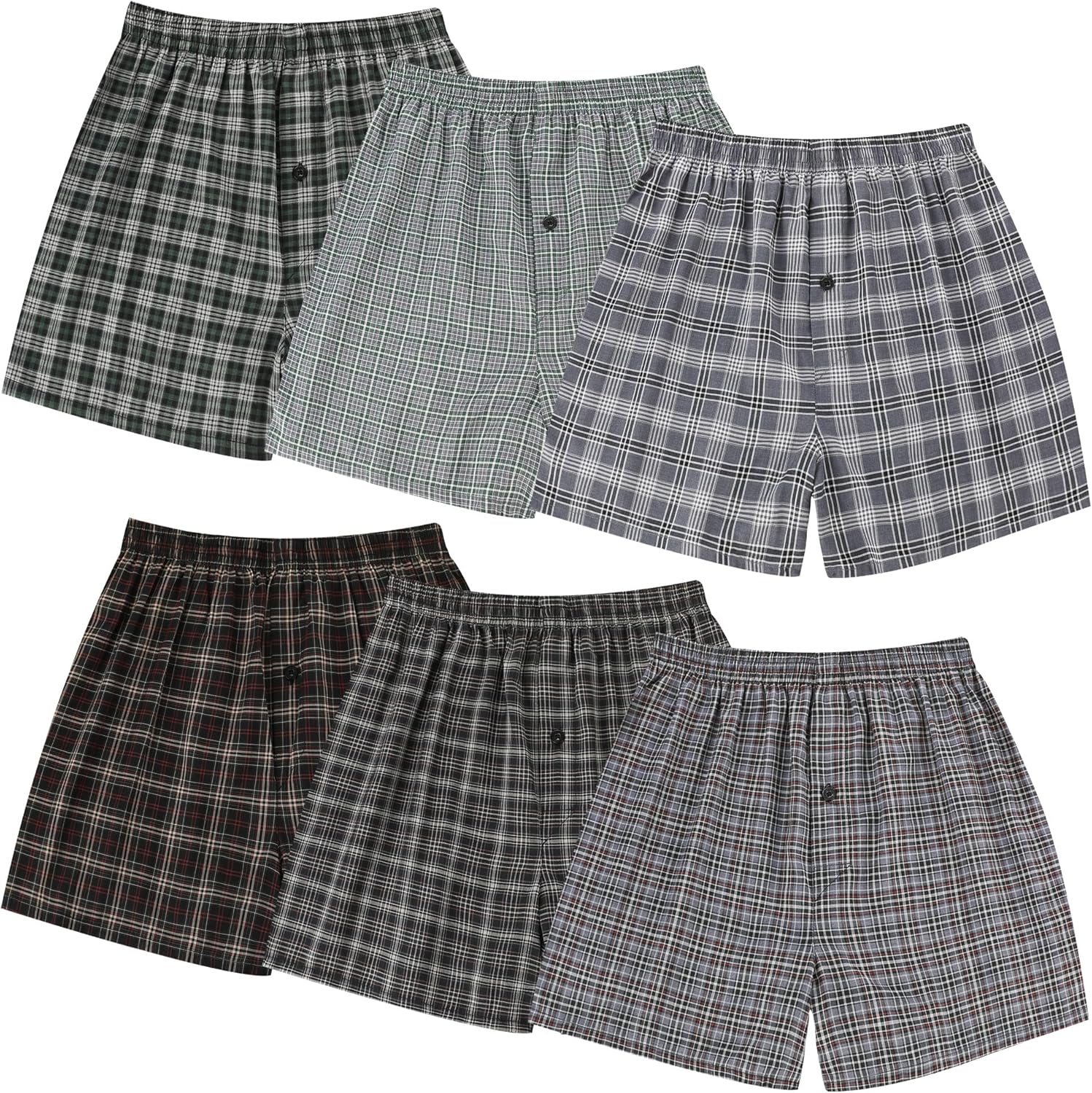 Bamboo Cool Men's Woven Boxer Shorts for Ultimate Comfort