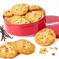 Vanilla Chip Macadamia Jumbo Cookies 2 lb Gift Tin - Soft & Chewy