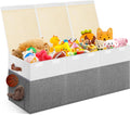 Extra Large Toy Storage Box with Lid - 150L Collapsible Organizer