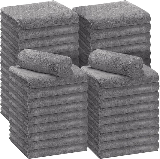 30 Pcs 16 x 16 Inch Edgeless Microfiber Towels for Cars Detailing