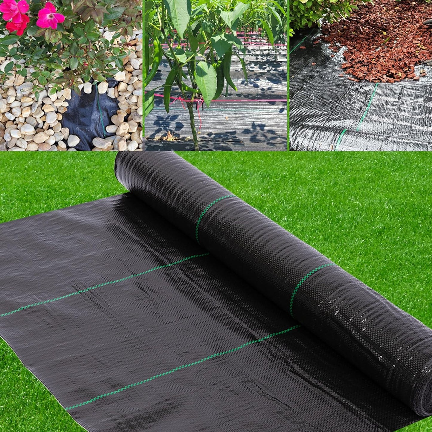 Premium Heavy Duty Weed Barrier Fabric for Landscaping Needs