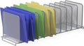 Simple Houseware 5 Section Upright File Sorter Organizer - 2 Pack