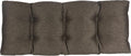 Klear Vu The Gripper Non-Slip Tufted Bench Cushion - 33in Chestnut