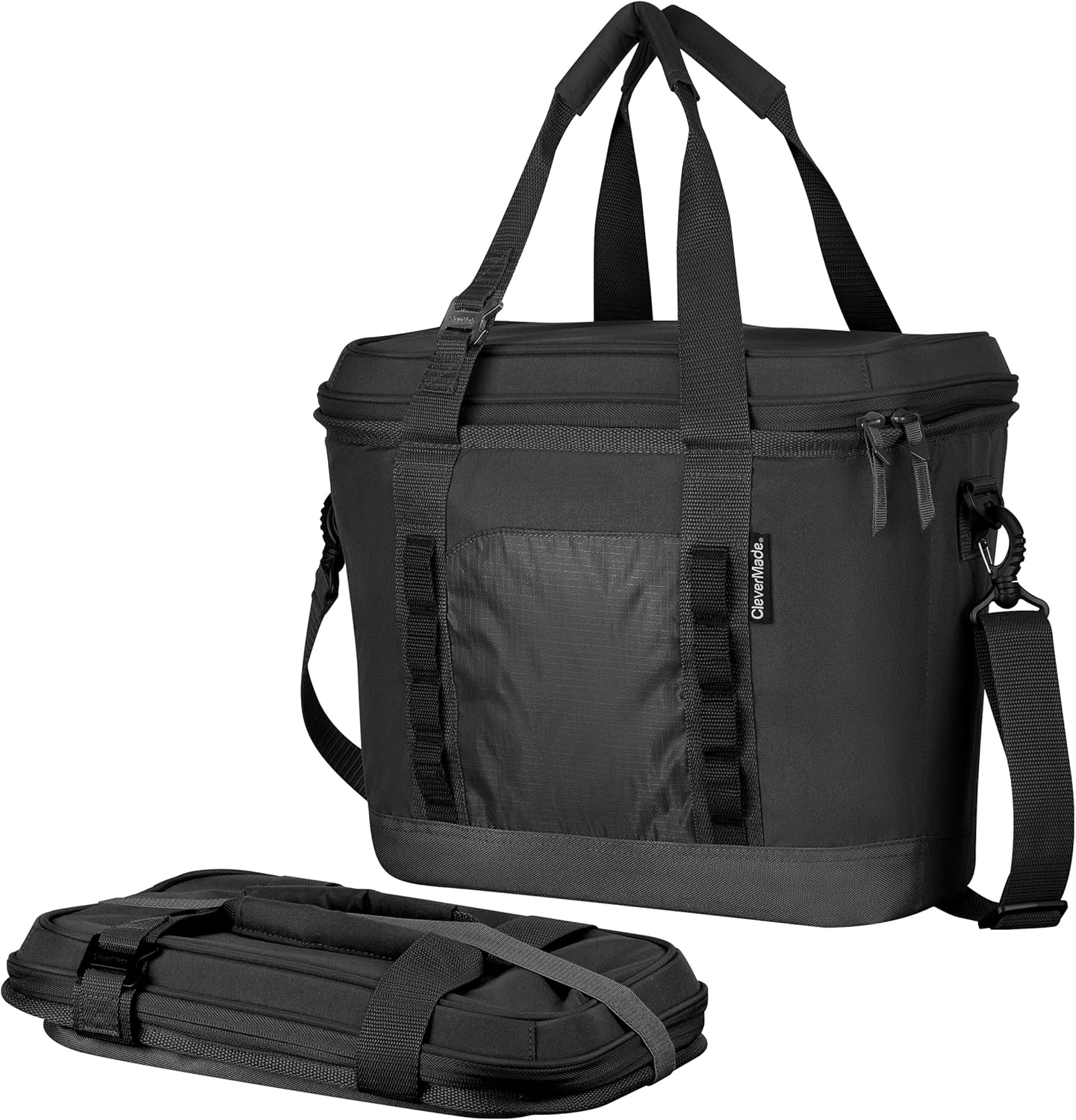 CleverMade 30-Can Collapsible Cooler: Travel in Style!