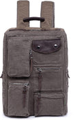TSD Ridge Valley Canvas Backpack (Armygreen) - Durable Everyday Carry
