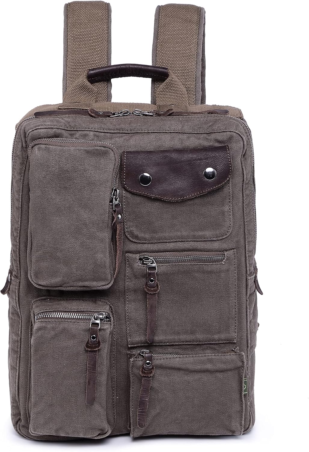 Ridge Valley Canvas Backpack by TSD - Eco-Friendly and Stylish