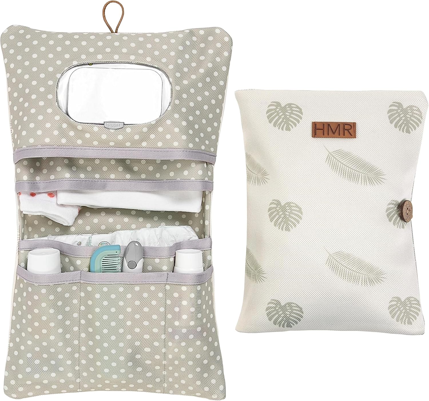 HAMUR Portable Baby Bag Organizer - Must-Have for On-The-Go Parents!