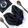 MDS Festive Satin Cloth Napkins for Refined Christmas Dining