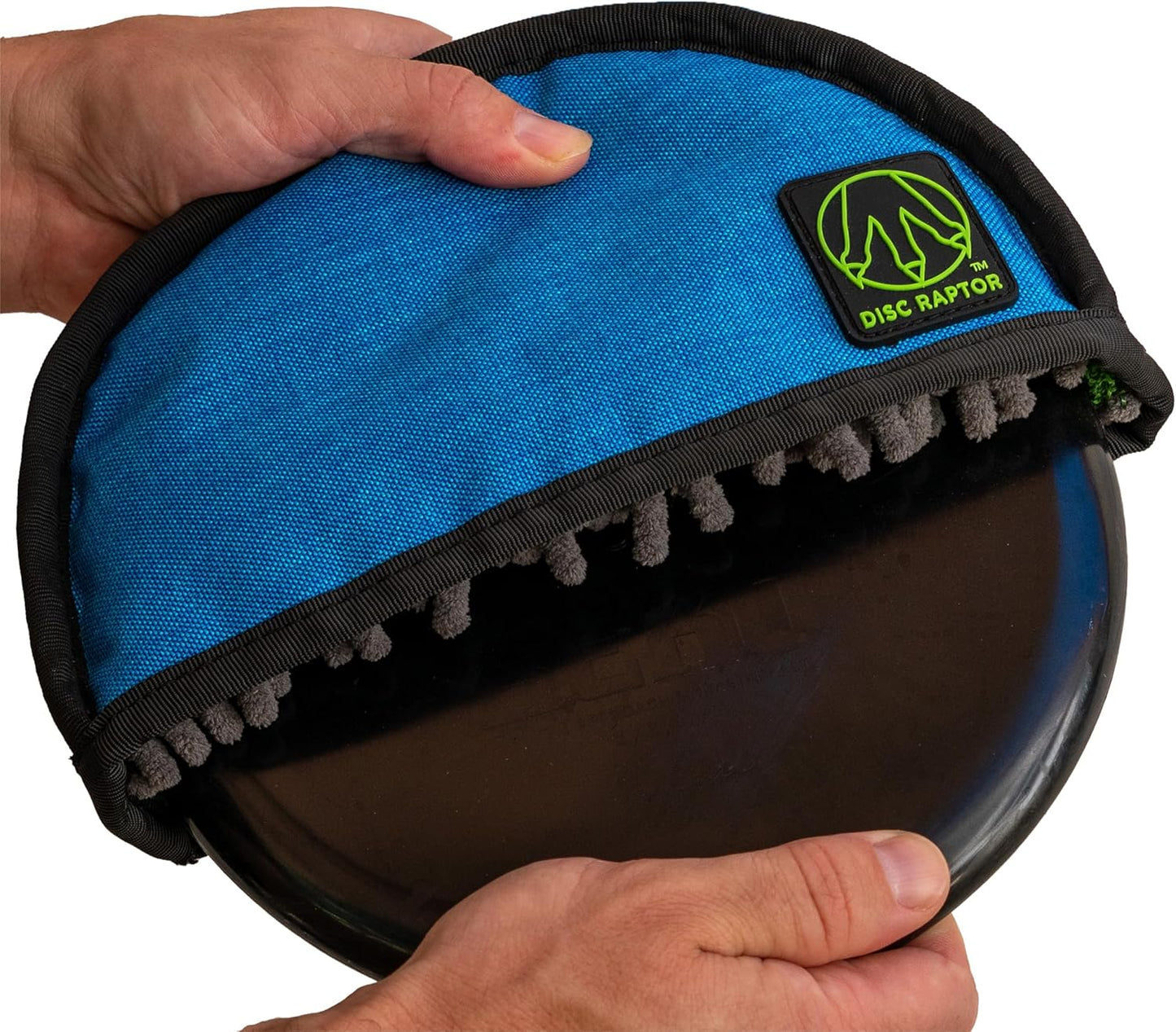 Patented Disc Raptor Towel for Ultimate Disc Golf Clean