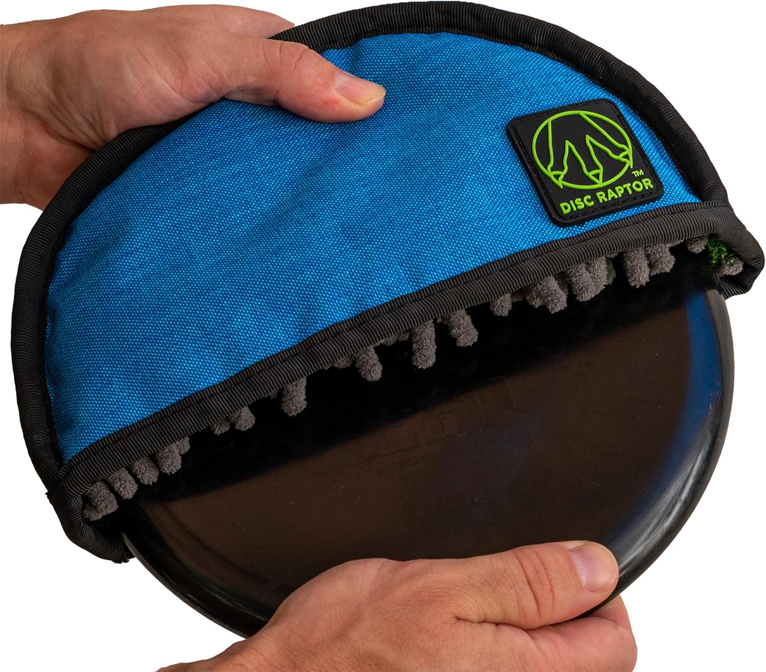 Patented Disc Raptor Towel for Ultimate Disc Golf Clean