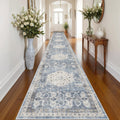 3x20 Hallway Runner Rug - Easy Clean Washable 20 ft Runner