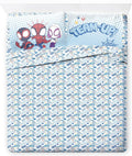 Kids Sheet Set Spidey & His Amazing Friends Queen - Ultra-Soft