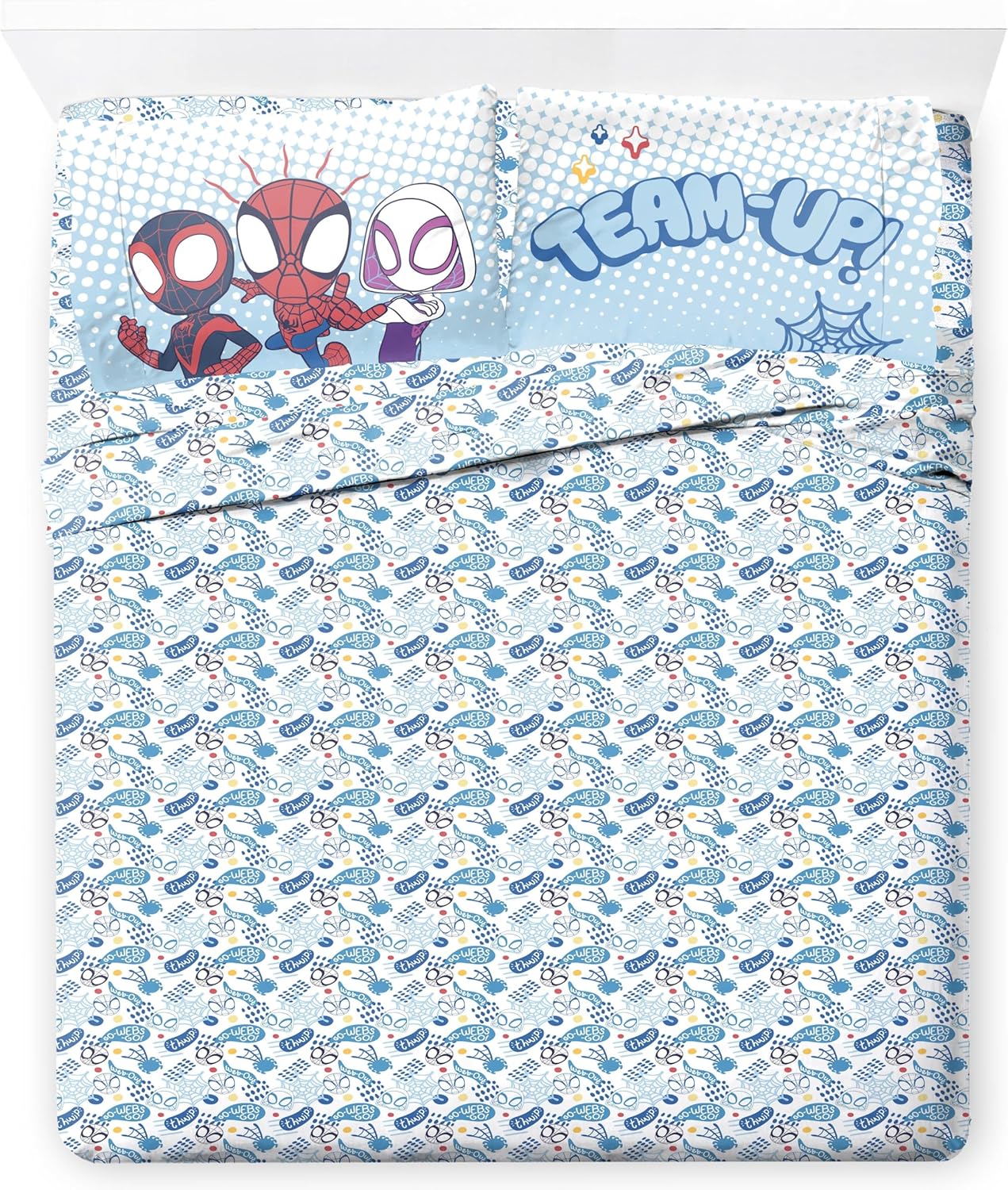 Spidey & Friends Kids Sheet Set - Ultra-Soft Bedding for Fun