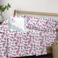 100% Organic Cotton Percale Sheets Full Size - Cooling, 4 PC Set