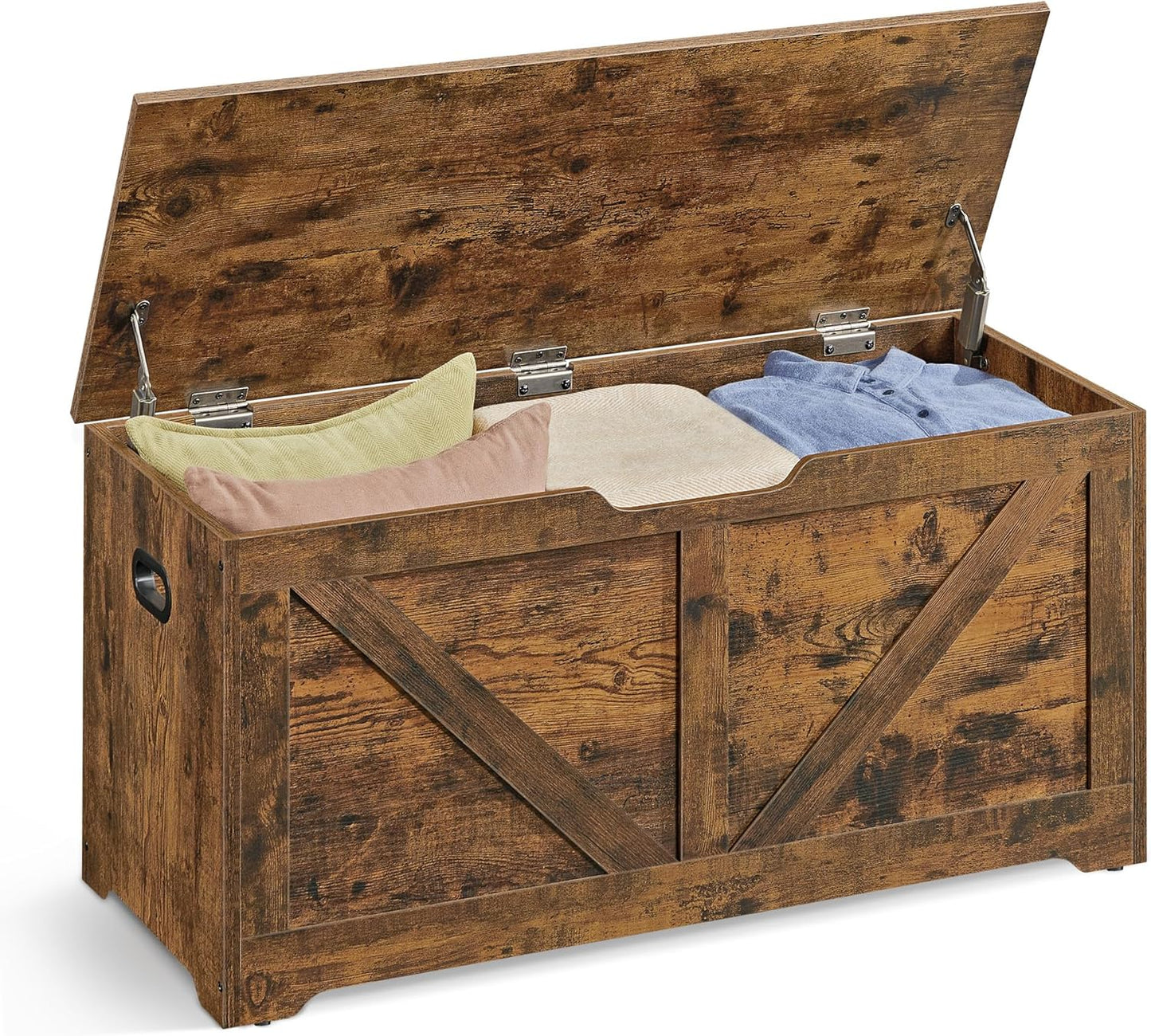 VASAGLE Storage Chest with Safety Hinges for Entryway and More