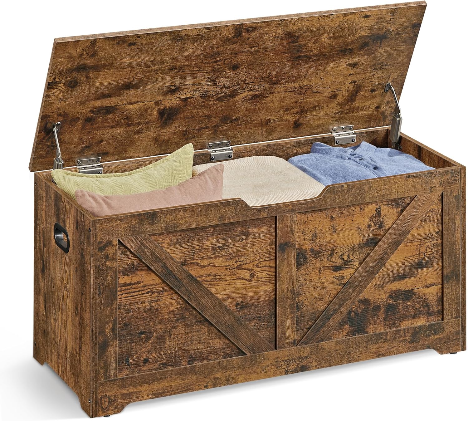 VASAGLE Storage Chest with Safety Hinges for Entryway and More
