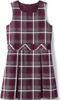 Lands' End Girls Plaid Jumper for Stylish School Wear