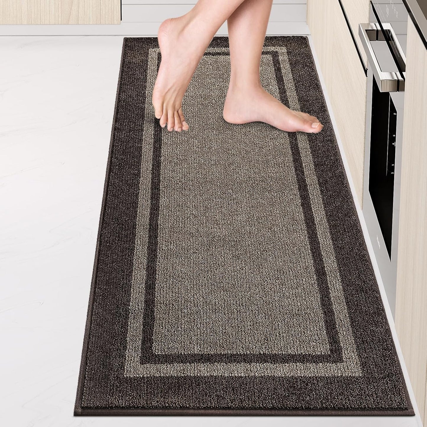 Non-Slip Kitchen Rugs 24in x 70in for Comfort and Safety