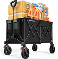 Collapsible Foldable Wagon 440lbs Capacity - All-Terrain Utility Cart