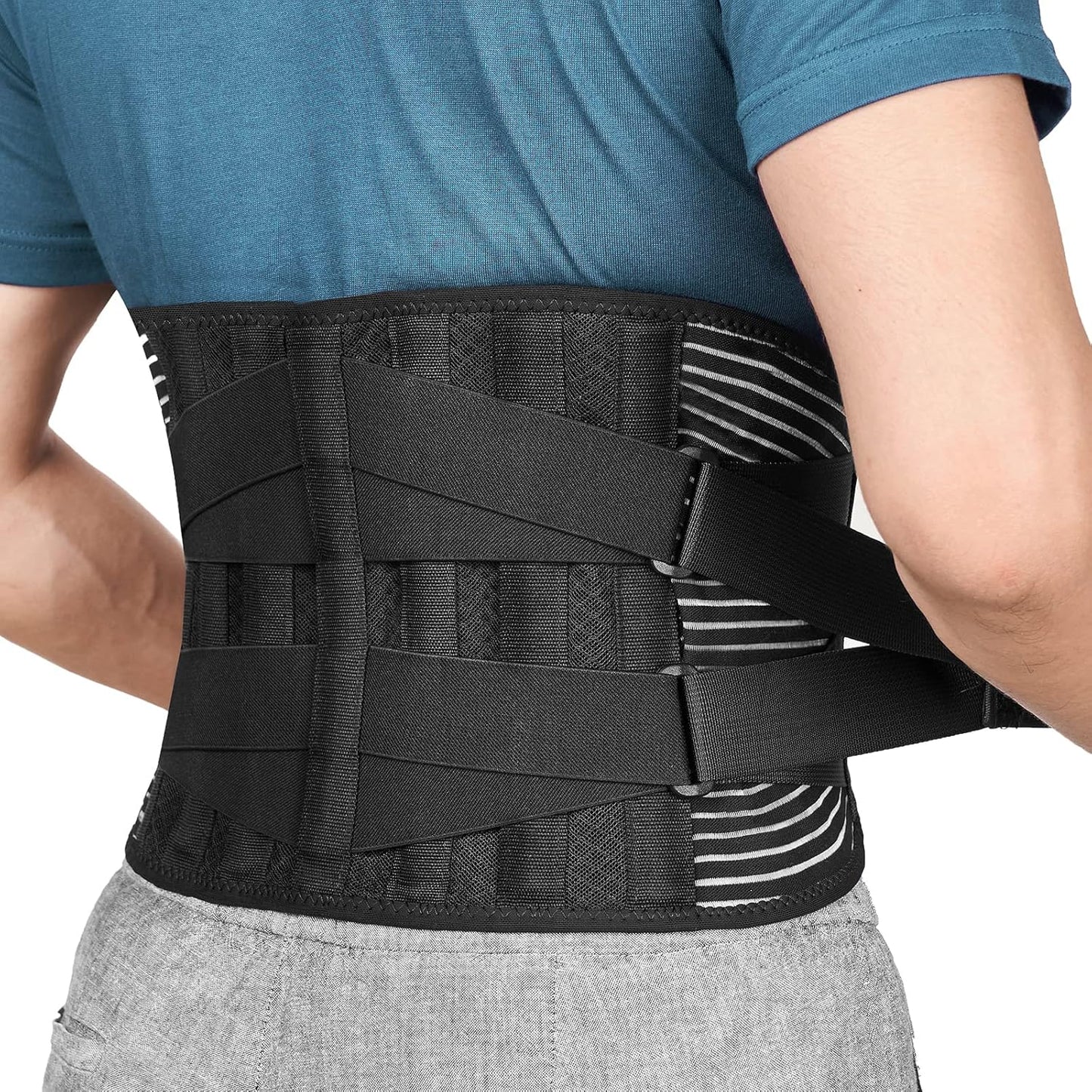 FREETOO Back Braces for Lower Back Pain Relief and Support