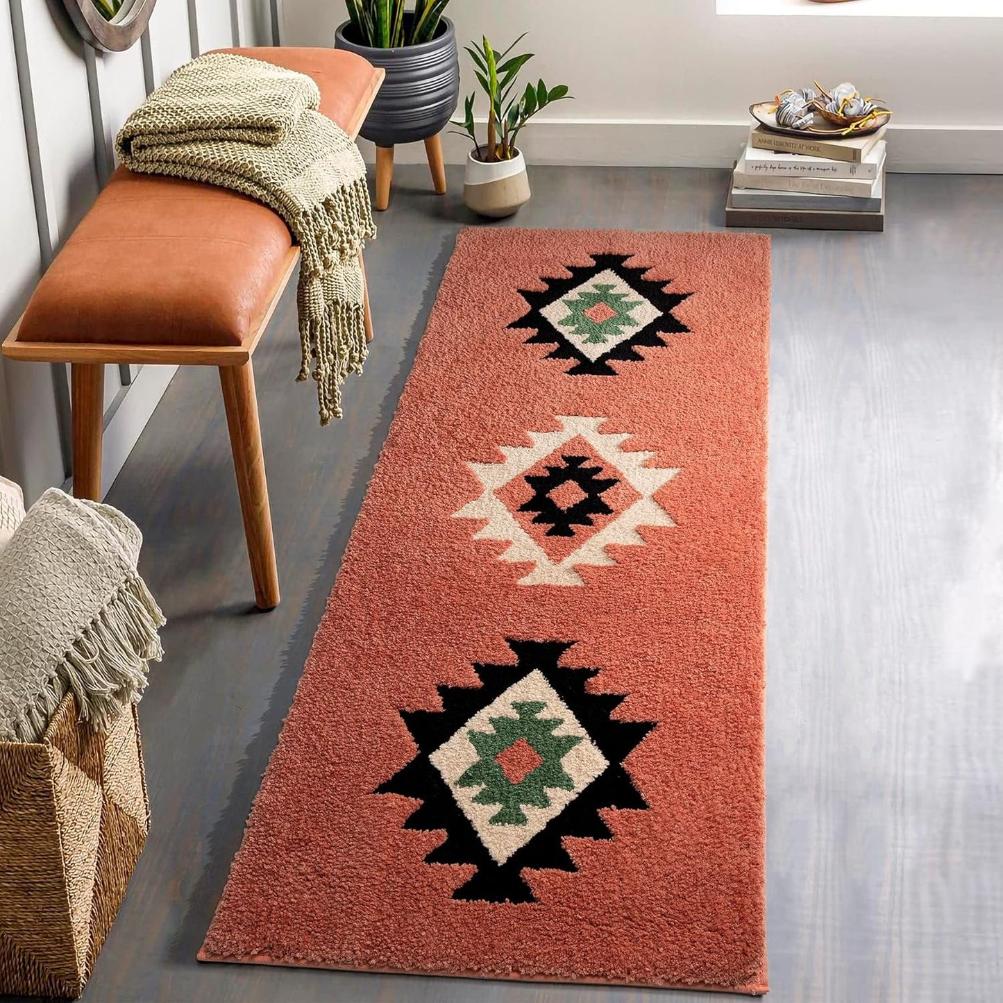 DEXDE Bathroom Rugs Runner 20x72 for Luxury Soft Absorbent Decor
