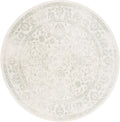 SAFAVIEH Adirondack Collection Area Rug - 6ft 7in Round, Ivory/Sage