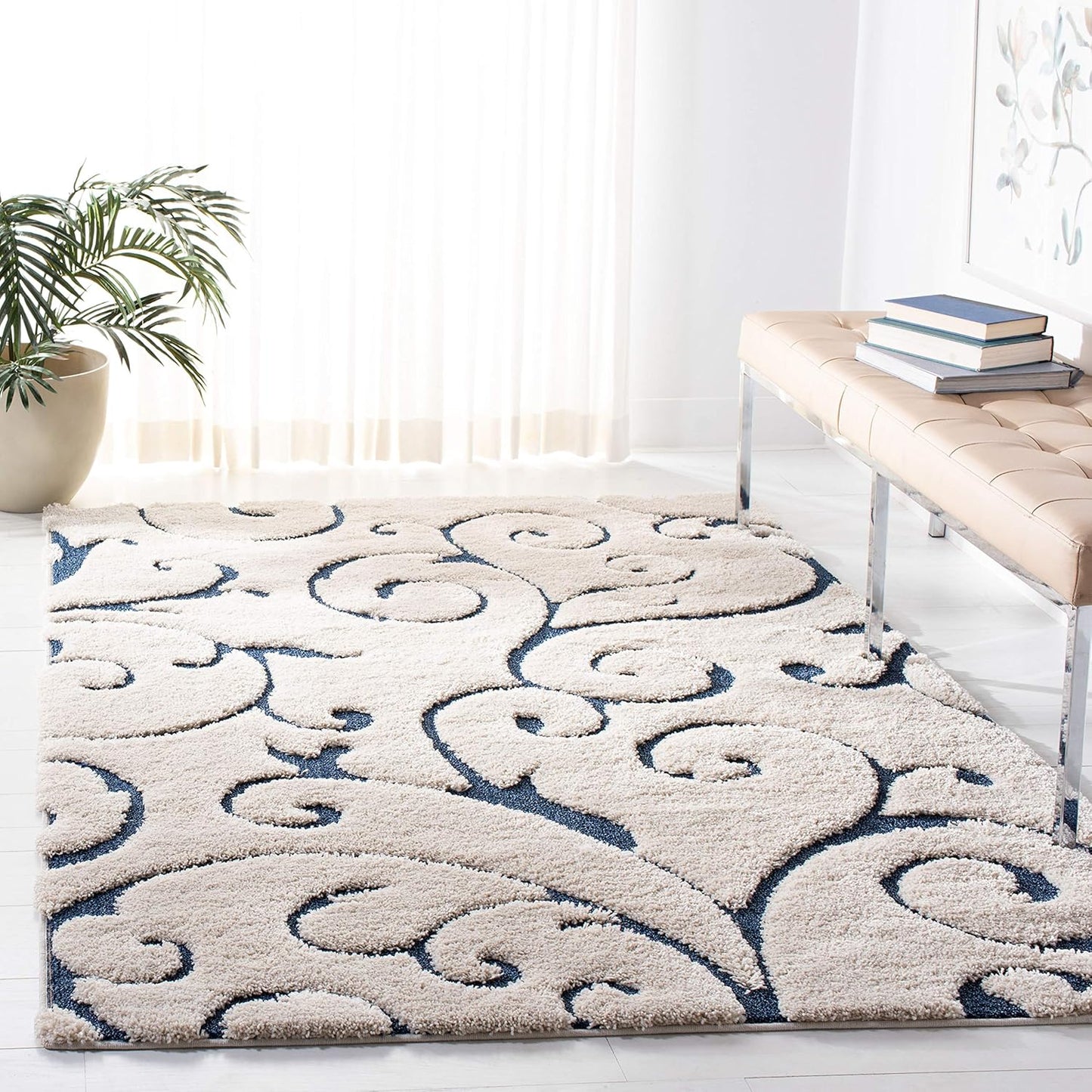 SAFAVIEH Florida Shag Collection Accent Rug - Cozy & Stylish