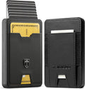 TRAVANDO Swype Slim Wallet for Men Metal RFID Blocking Card Case