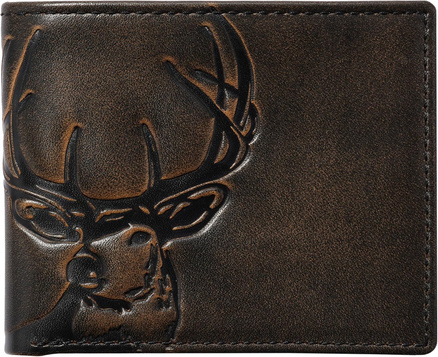 Deer Wallet for Men by House of Jack Co. - Bifold Leather Wallet