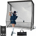 Golf Hitting Net 10x7ft & 7x7ft Portable Practice Net - Durable Impact