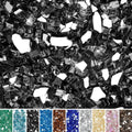 Skyflame 15-Pound Black Fire Glass 1/2 in Reflective - Striking Flame