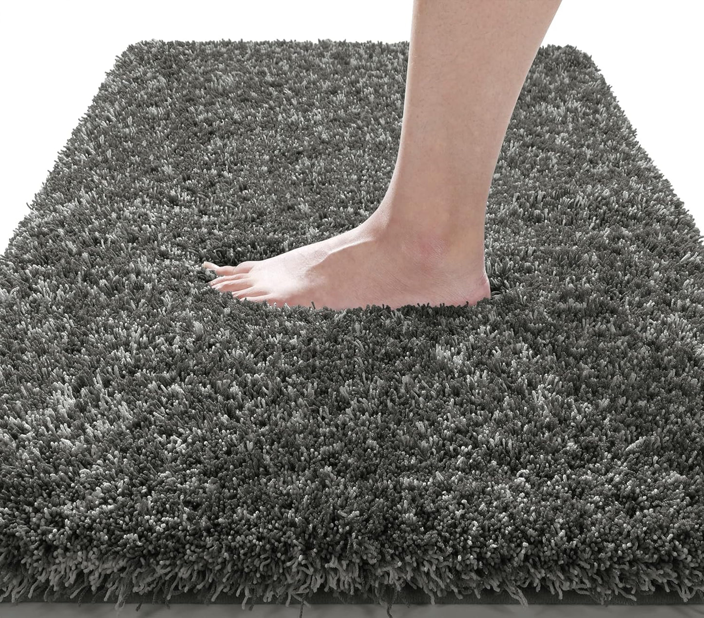 Yimobra Luxury Bathroom Rugs - Fluffy Non Slip Bath Mats