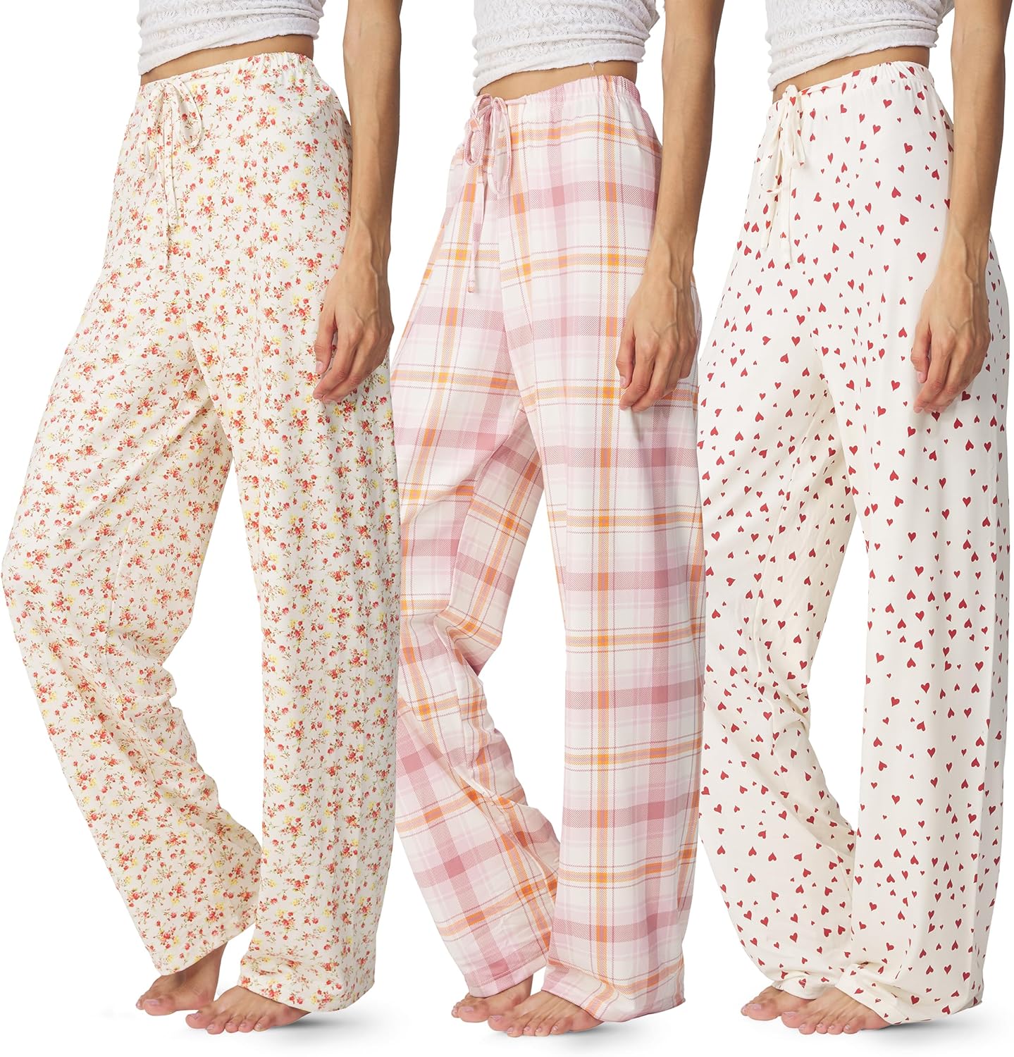 Ultra Performance Womens Pajama Pants 3 Pack for Cozy Nights