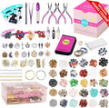 Natural Stone Jewelry Making Kit for Adults - Complete Beginner Set