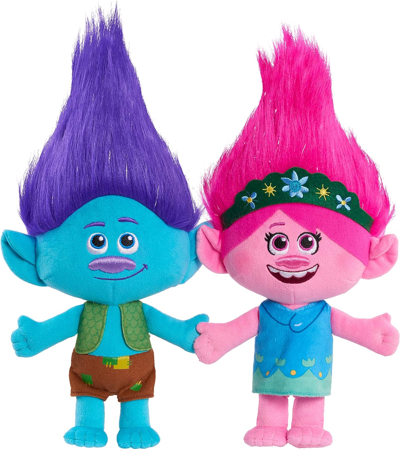 Joyful Trolls 13 Plush 2-Pack for Kids,  Exclusive