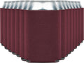 Blank Beer Can Cooler Sleeves 60-Pack - HTV Friendly Burgundy