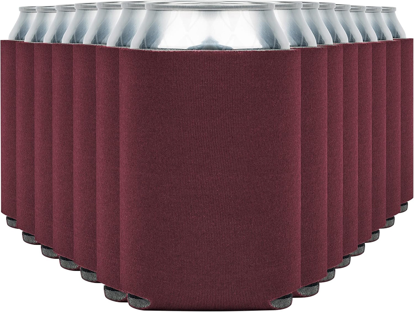 Blank Beer Can Cooler Sleeves for Vinyl Projects & Wedding Favors