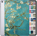 DuraSafe iPad 9.7 in Case Blossom - Slim Hard Shell Stand Cover