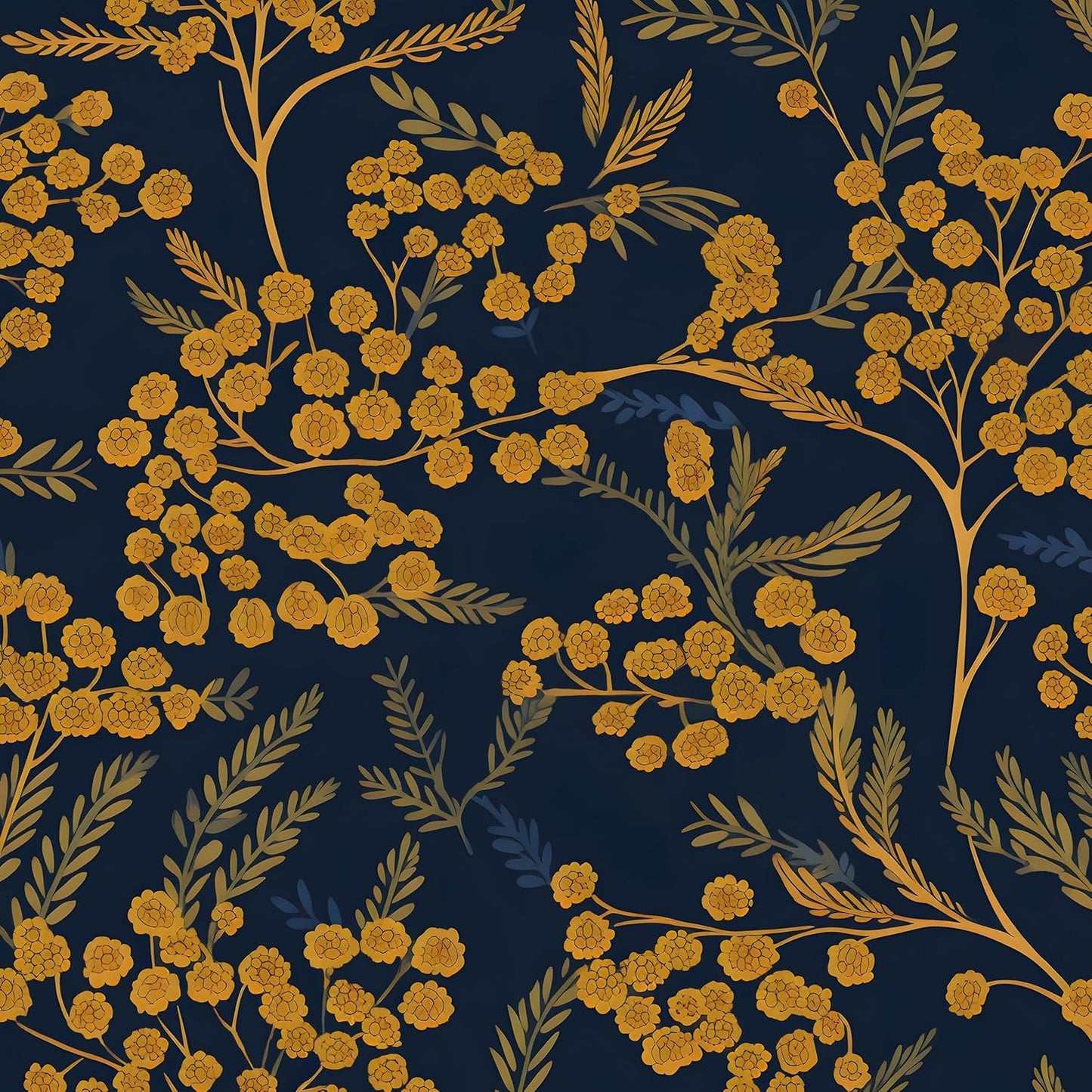 Boho Wallpaper Peel and Stick for Vintage Floral Decor