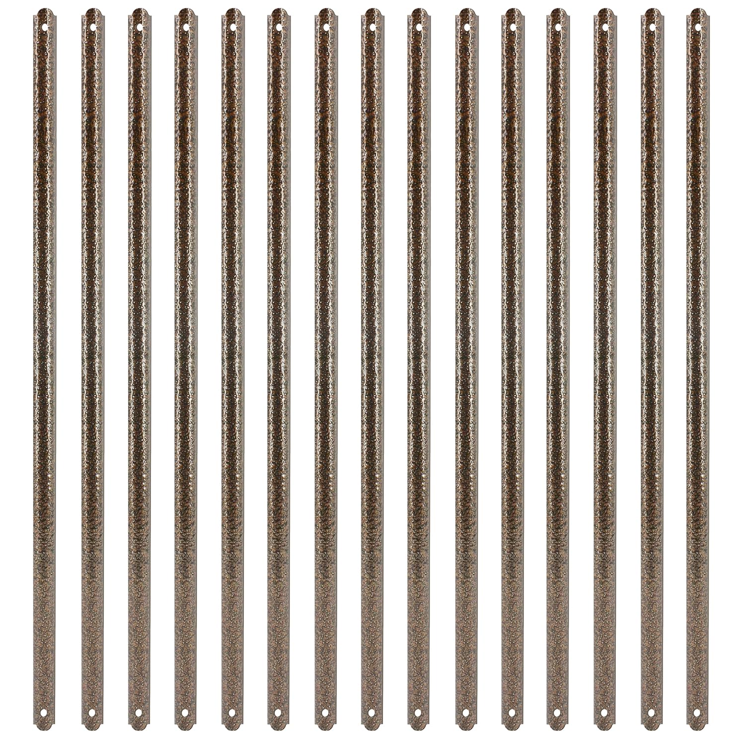 29-1/2 Inches Heavy Duty Flat Straight Iron Deck Balusters