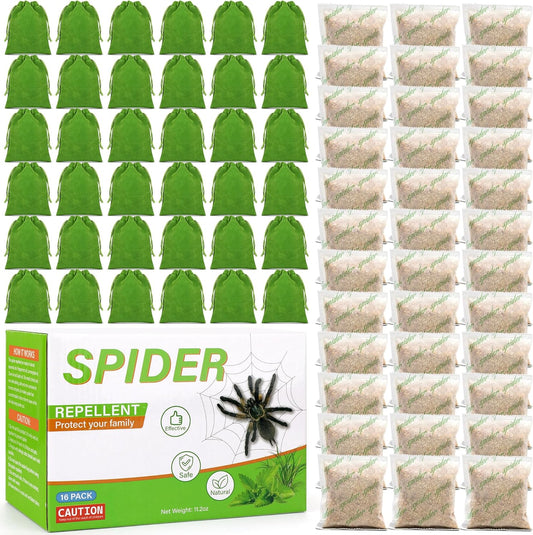36 Pack Peppermint Oil Spider Repellent Pouches for Home Use