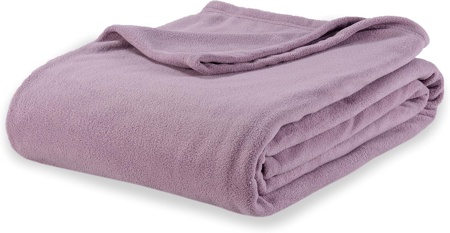 Berkshire Blanket Microfleece King Size Bed Blanket for Comfort